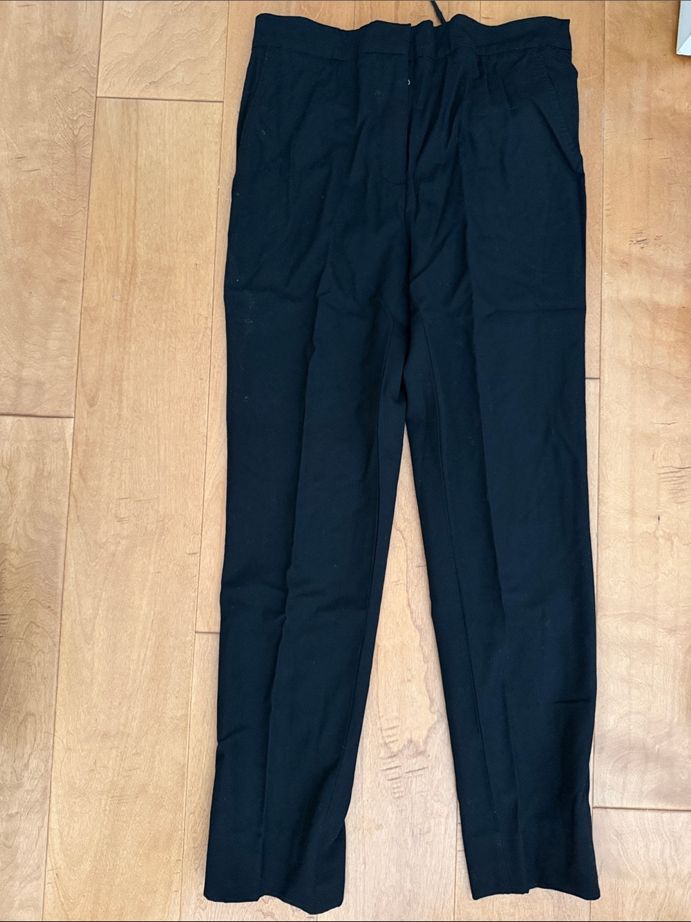 Jil Sander Black Women's Tailored Drawstring Pants
